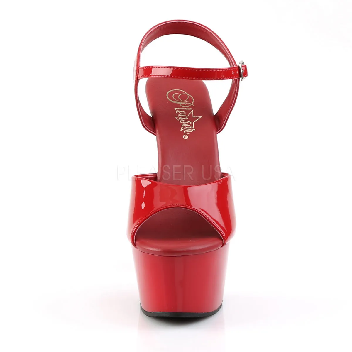 6 Inch Heel ASPIRE-609 Red Patent