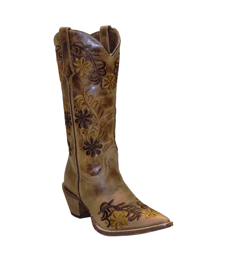 Abilene Curious - Women's Leather Cowgirl Boots