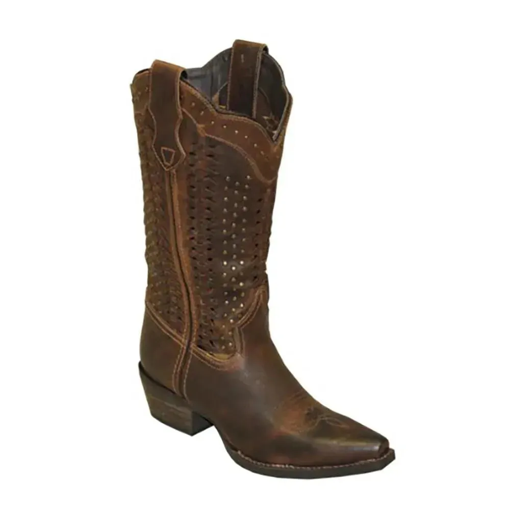 Abilene Rawhide (5143) - Womens Leather Cowgirl Boot