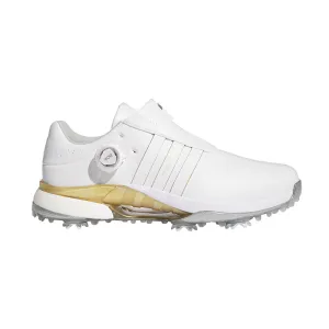 ADIDAS Tour360 BOA Men's Spikeless Shoes (White/Gold)