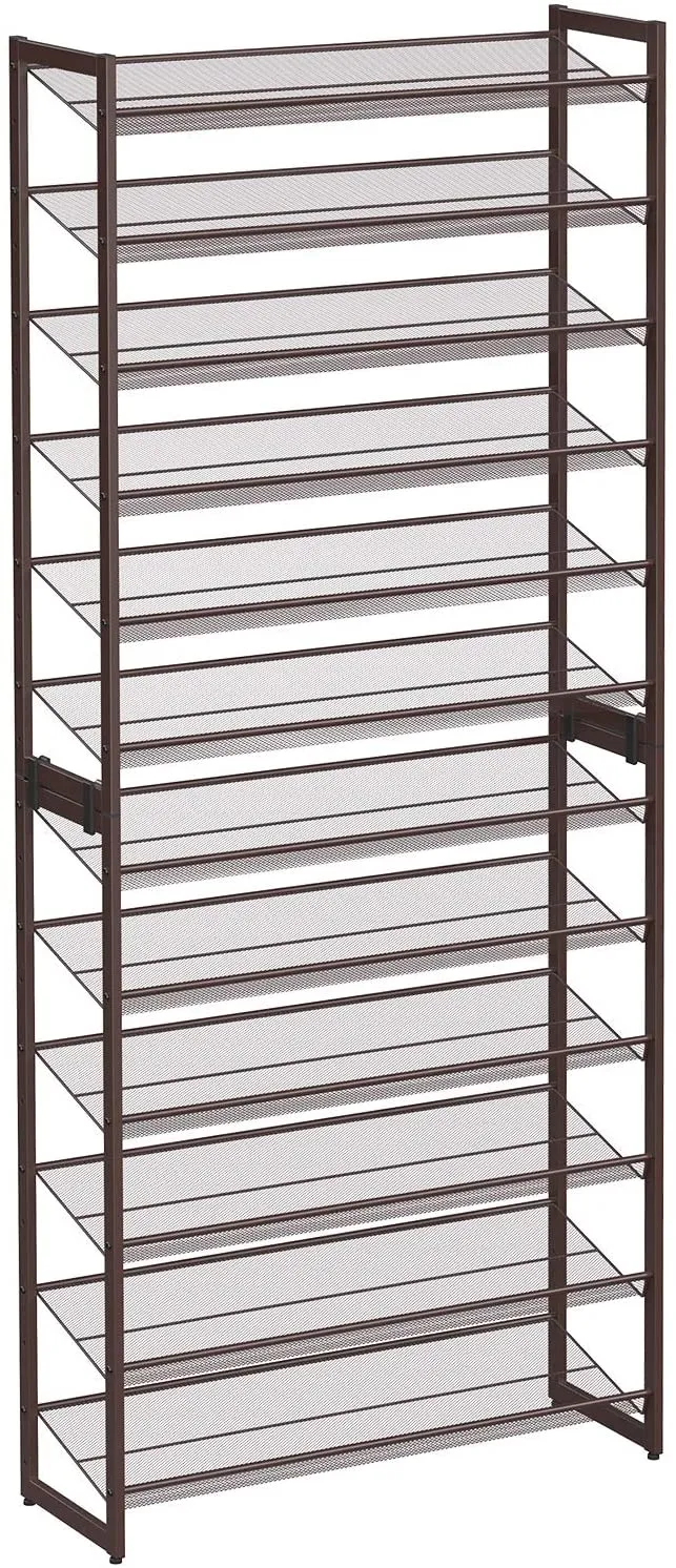 Adjustable 12-Tier Shoe Rack