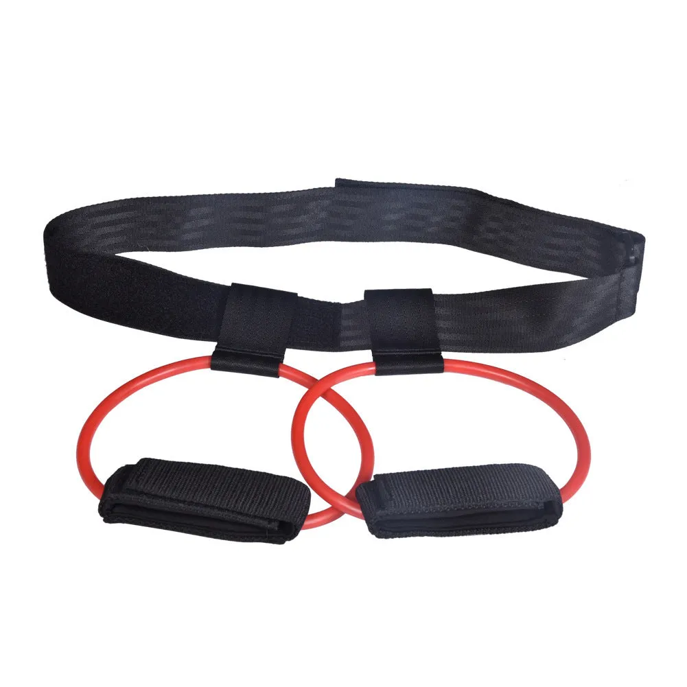 Adjustable Resistance Bands with Waist Belt