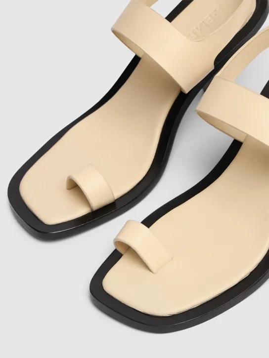 A.EMERY   85mm Leland leather sandals 