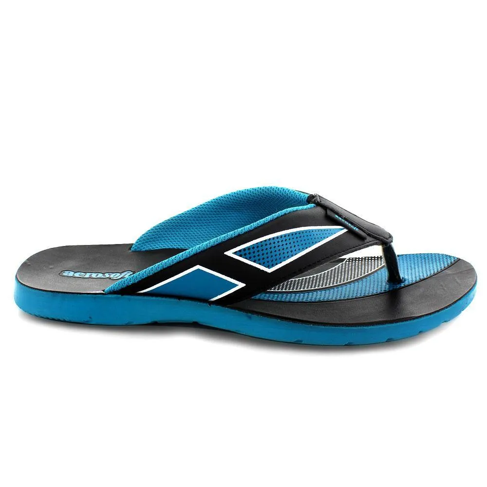 Aerosoft - Granger P2811 Premium Comfort Toe Post Casual Summer Flip Flops For Men