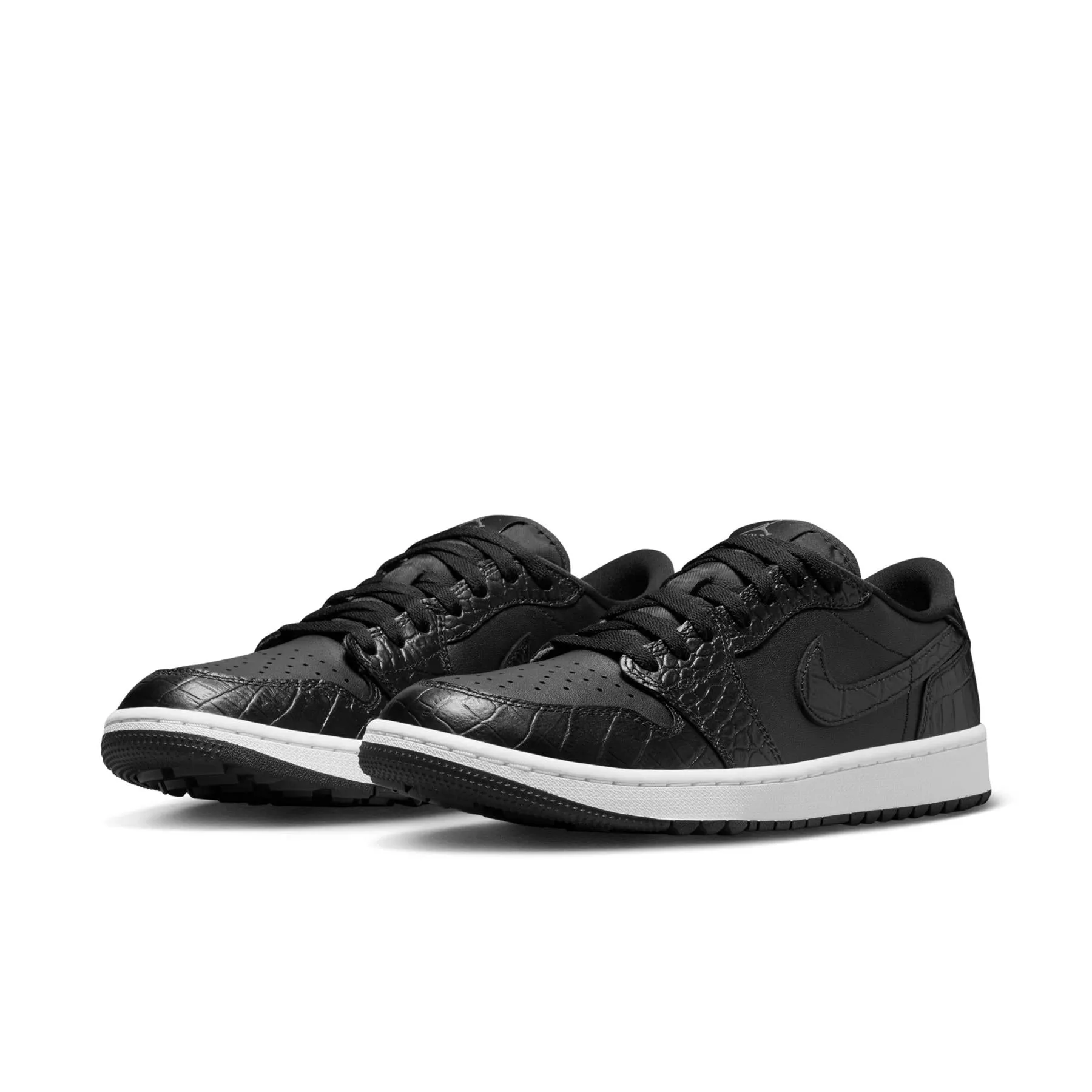 Air Jordan 1 Low G Black/Black/Iron Grey/White - AW23