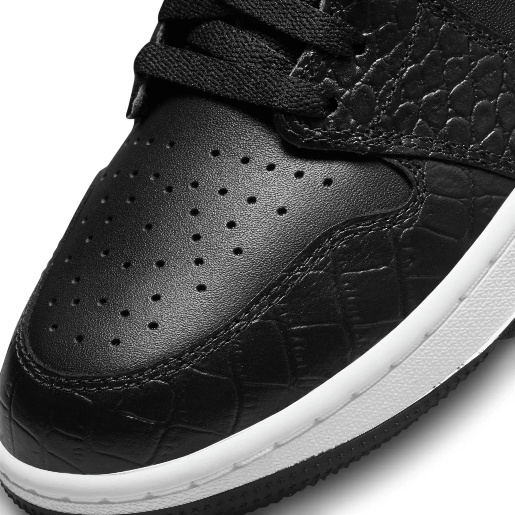 Air Jordan 1 Low G Black/Black/Iron Grey/White - AW23