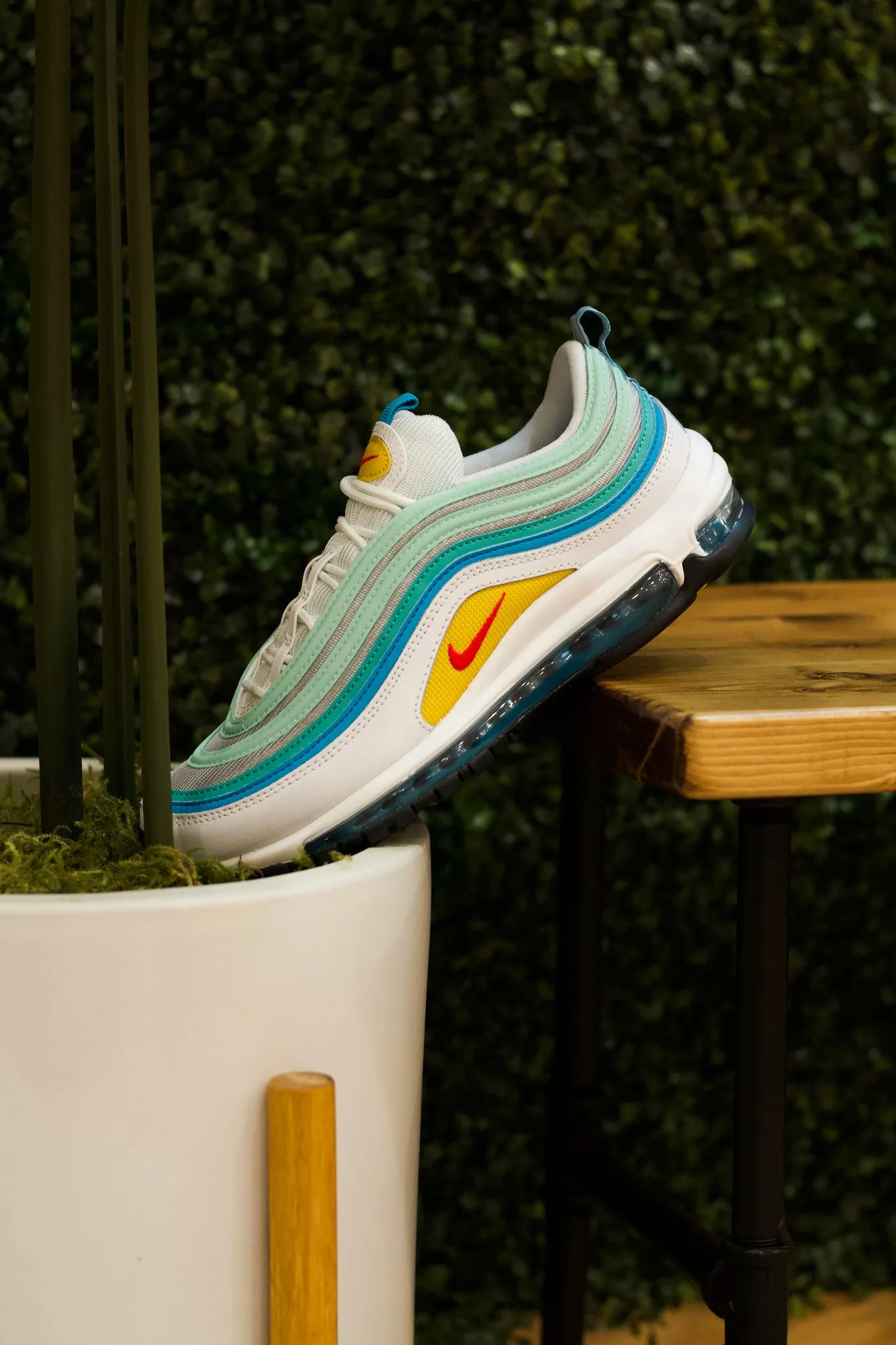 AIR MAX 97 "WHITE/LASER BLUE"