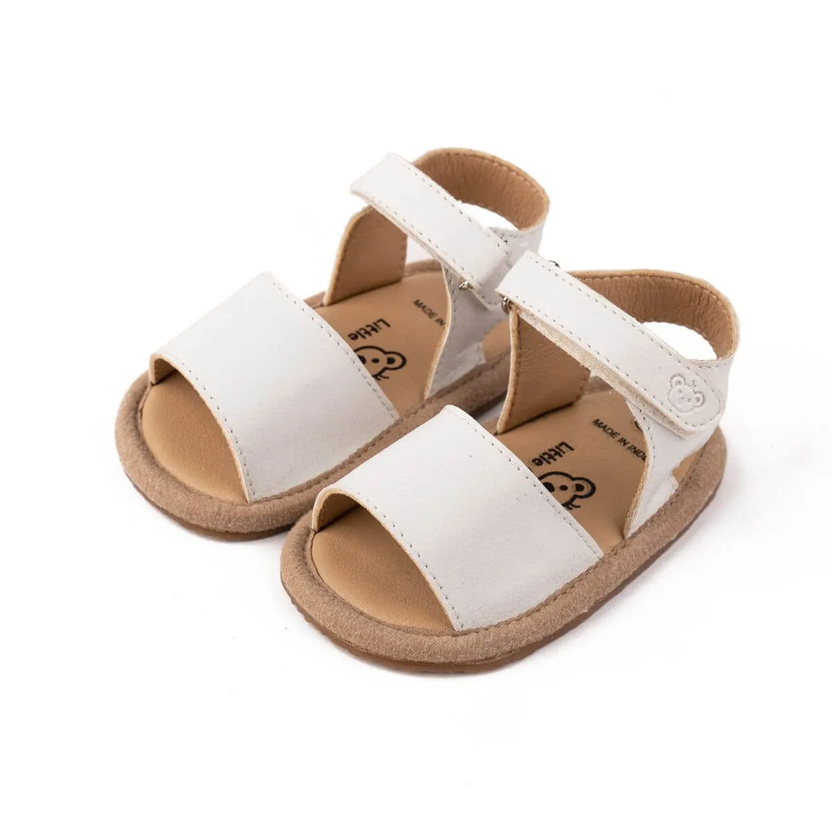 Alice Soft Sole Sandals - White