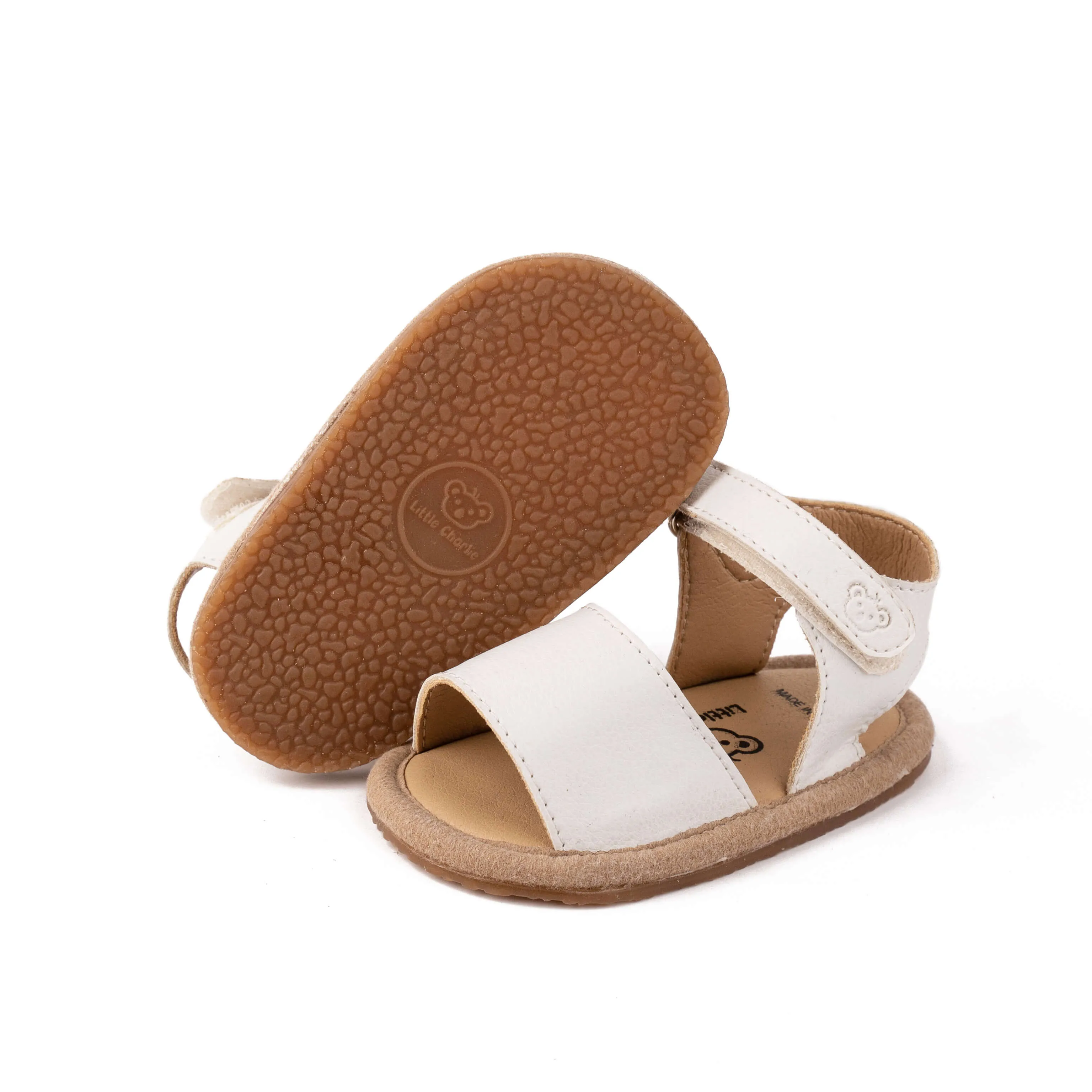 Alice Soft Sole Sandals - White