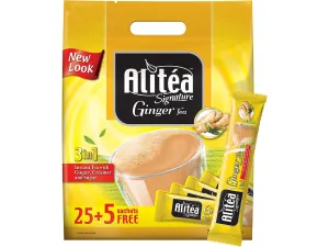 Alitea 3 in 1 Signature Ginger Tea 20g x 25   5 Sachets