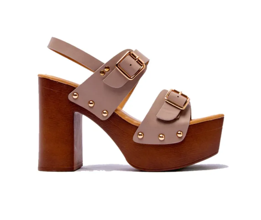 Andina 2 Band Buckle Slingback Sandal