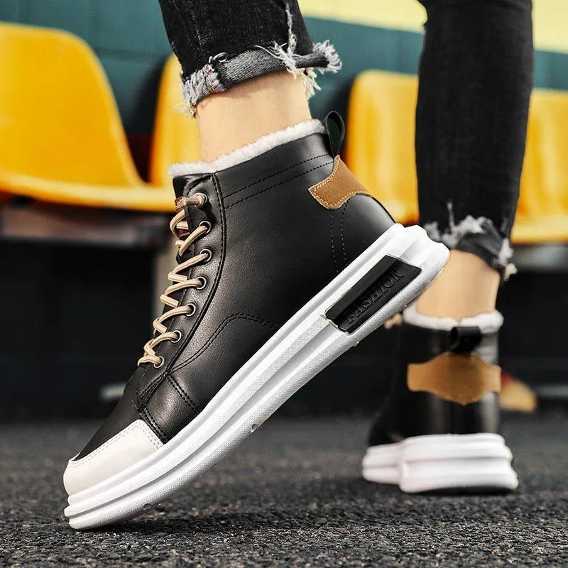 Ankle Boots Sneakers Comfortable Fashion Men's Casual Shoes MCSMK44