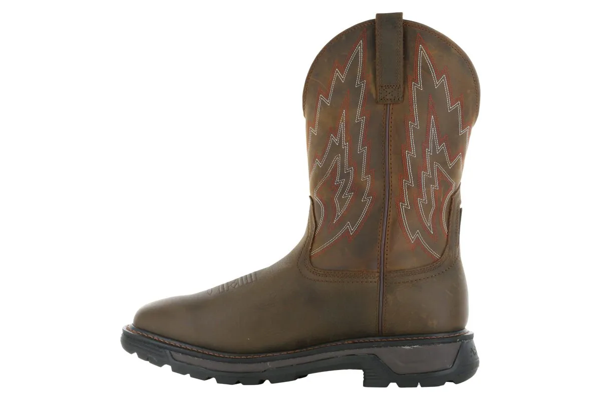 Ariat Big Rig Western Work Waterproof Soft Toe Boot