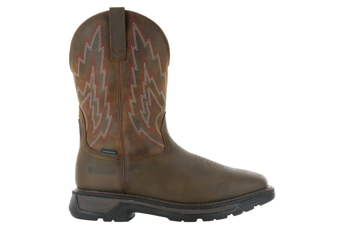 Ariat Big Rig Western Work Waterproof Soft Toe Boot