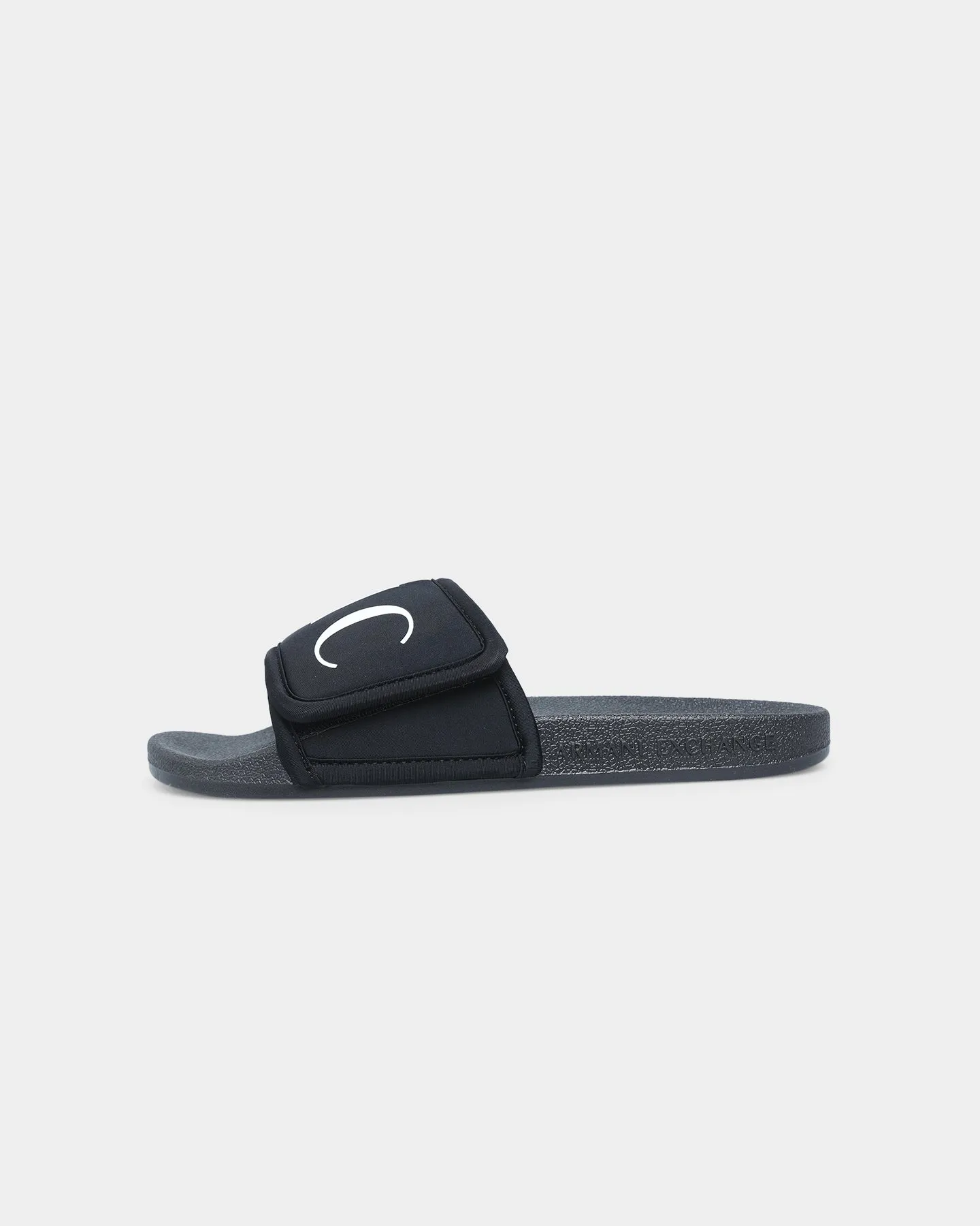 Armani Exchange Poolside Sandals Black