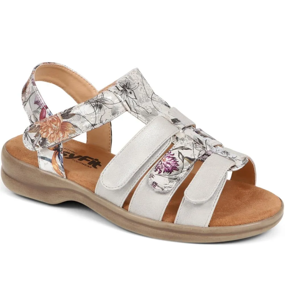 Barella Adjustable Buckle Sandals - BARELLA / 323 998