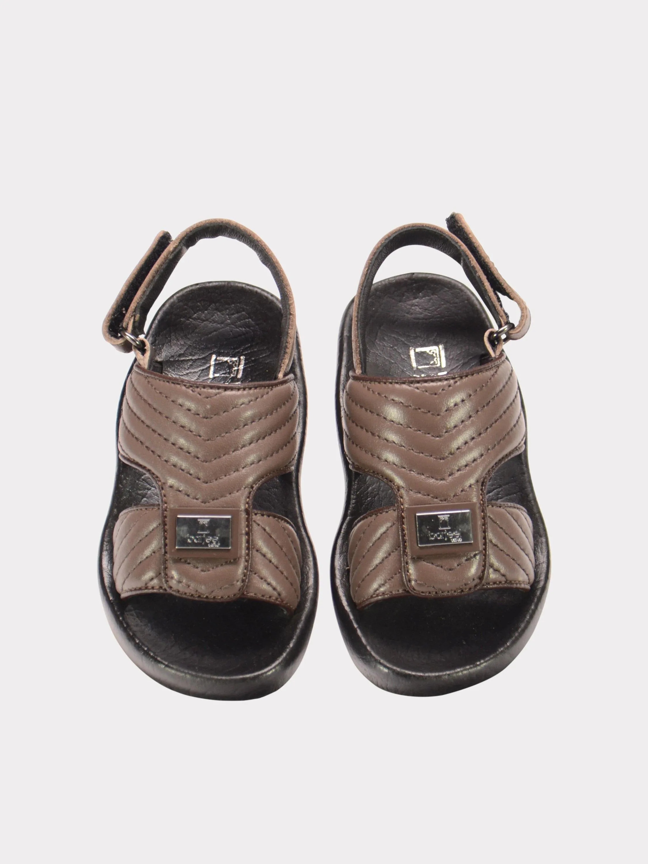 Barjeel Uno 2190660 Nappa Stripes Strap Arabic Leather Sandals