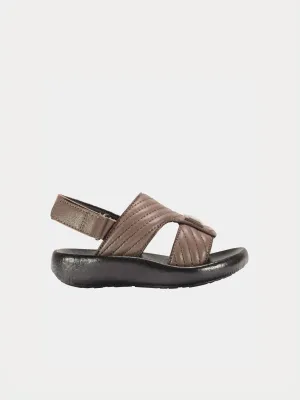 Barjeel Uno 2190660 Nappa Stripes Strap Arabic Leather Sandals