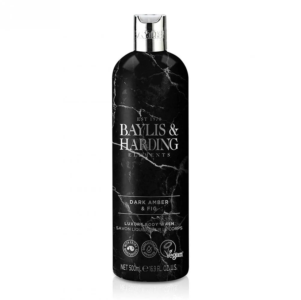 Baylis & Harding Elements Dark Amber & Fig Body Wash, 500 ml