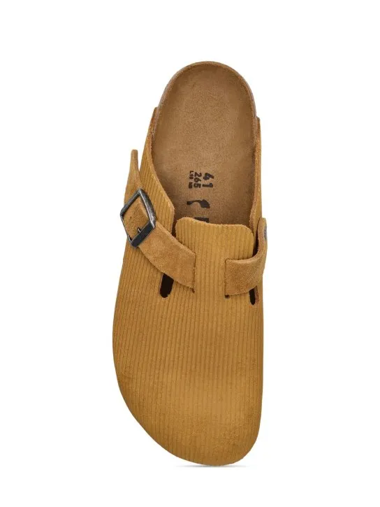 BIRKENSTOCK   Boston corduroy sandals 