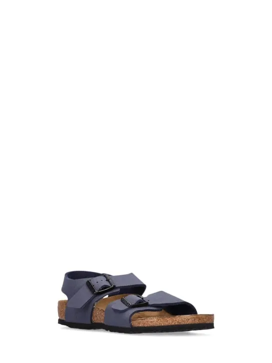 BIRKENSTOCK   New York faux leather sandals 