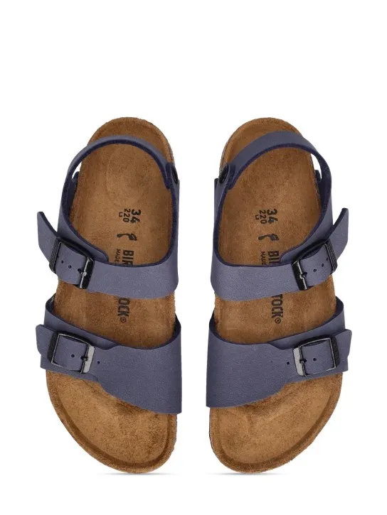 BIRKENSTOCK   New York faux leather sandals 