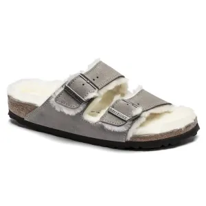 Birkenstock Women's Arizona Shearling Sandal - Suede Leather