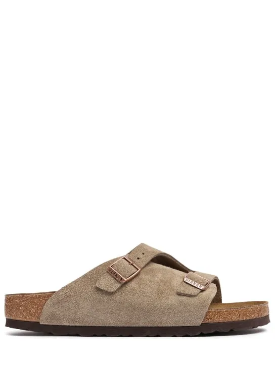 BIRKENSTOCK   Zurich suede sandals 