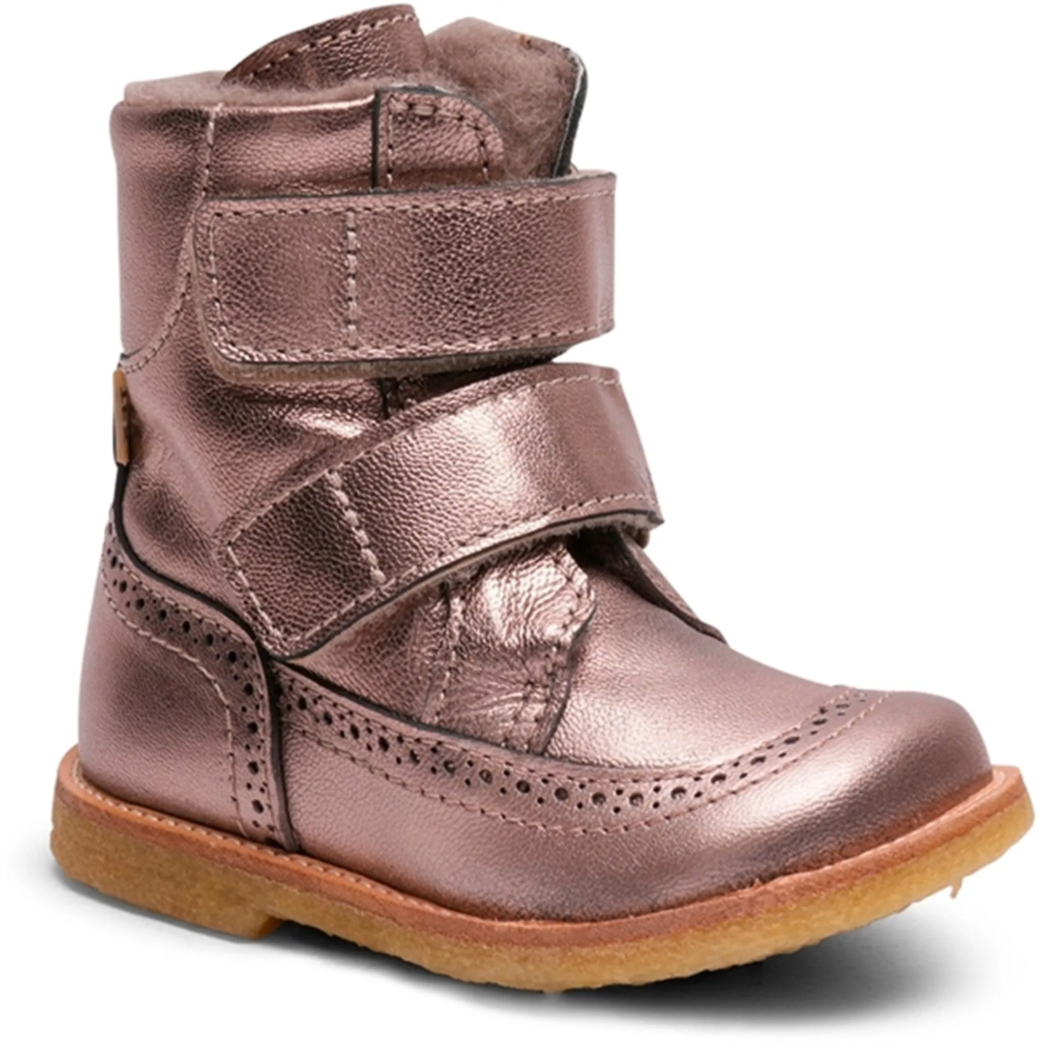 Bisgaard Elba Tex Boots Rose Gold Metallic