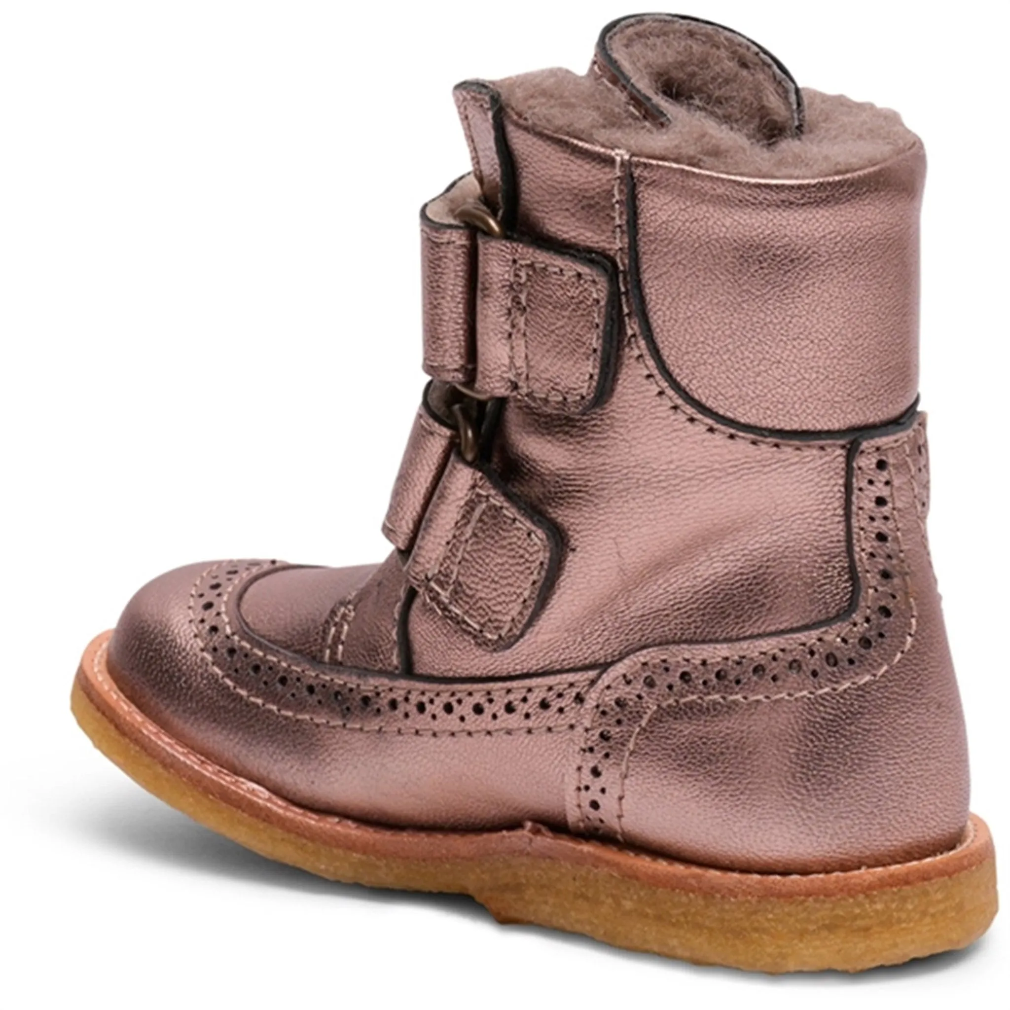 Bisgaard Elba Tex Boots Rose Gold Metallic