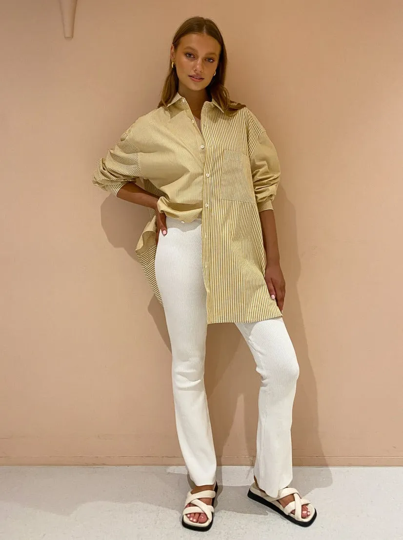 Blanca Benny Shirt in Mustard