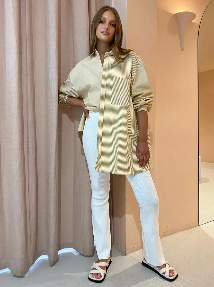 Blanca Benny Shirt in Mustard