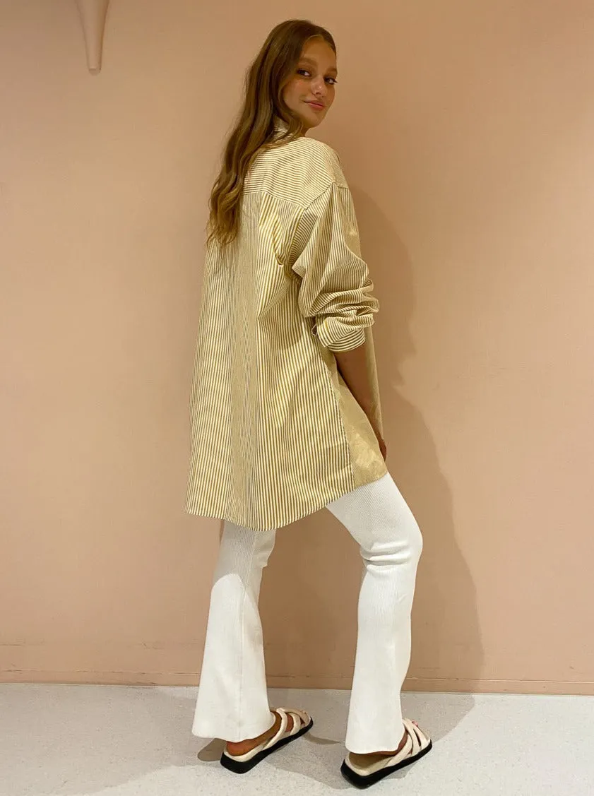 Blanca Benny Shirt in Mustard