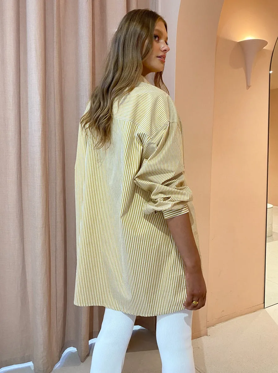 Blanca Benny Shirt in Mustard