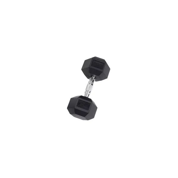 Body-Solid Rubber Hex Dumbbells SDR