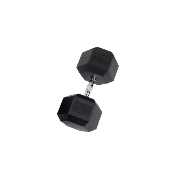 Body-Solid Rubber Hex Dumbbells SDR