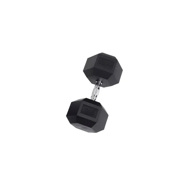 Body-Solid Rubber Hex Dumbbells SDR