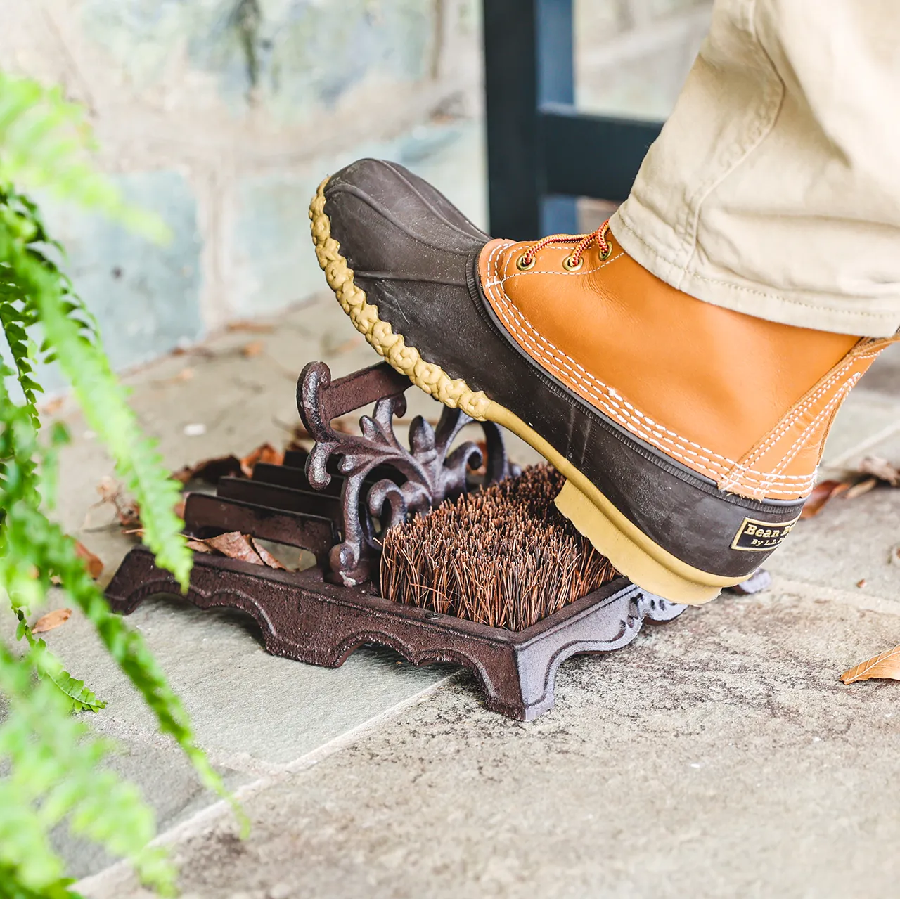 Boot Scraper with Brush