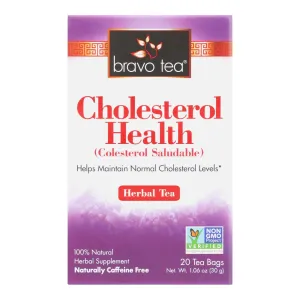 Bravo Teas And Herbs Cholesterol Health Tea - 20 Count