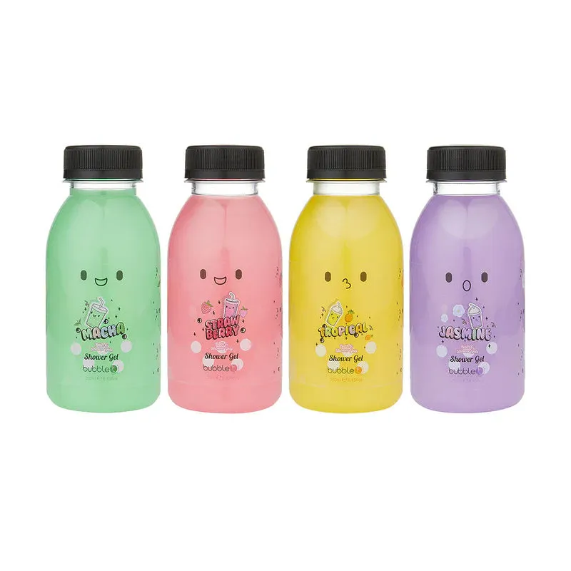 Bubble T Cosmetics Shower Gel Gift Set - Boba Edition (4 x 250ml)