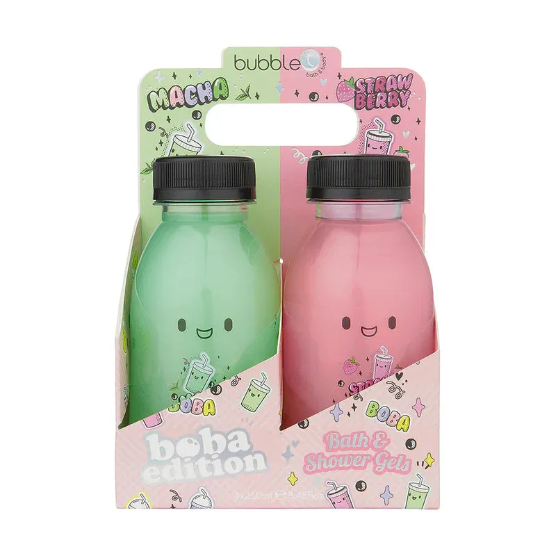 Bubble T Cosmetics Shower Gel Gift Set - Boba Edition (4 x 250ml)