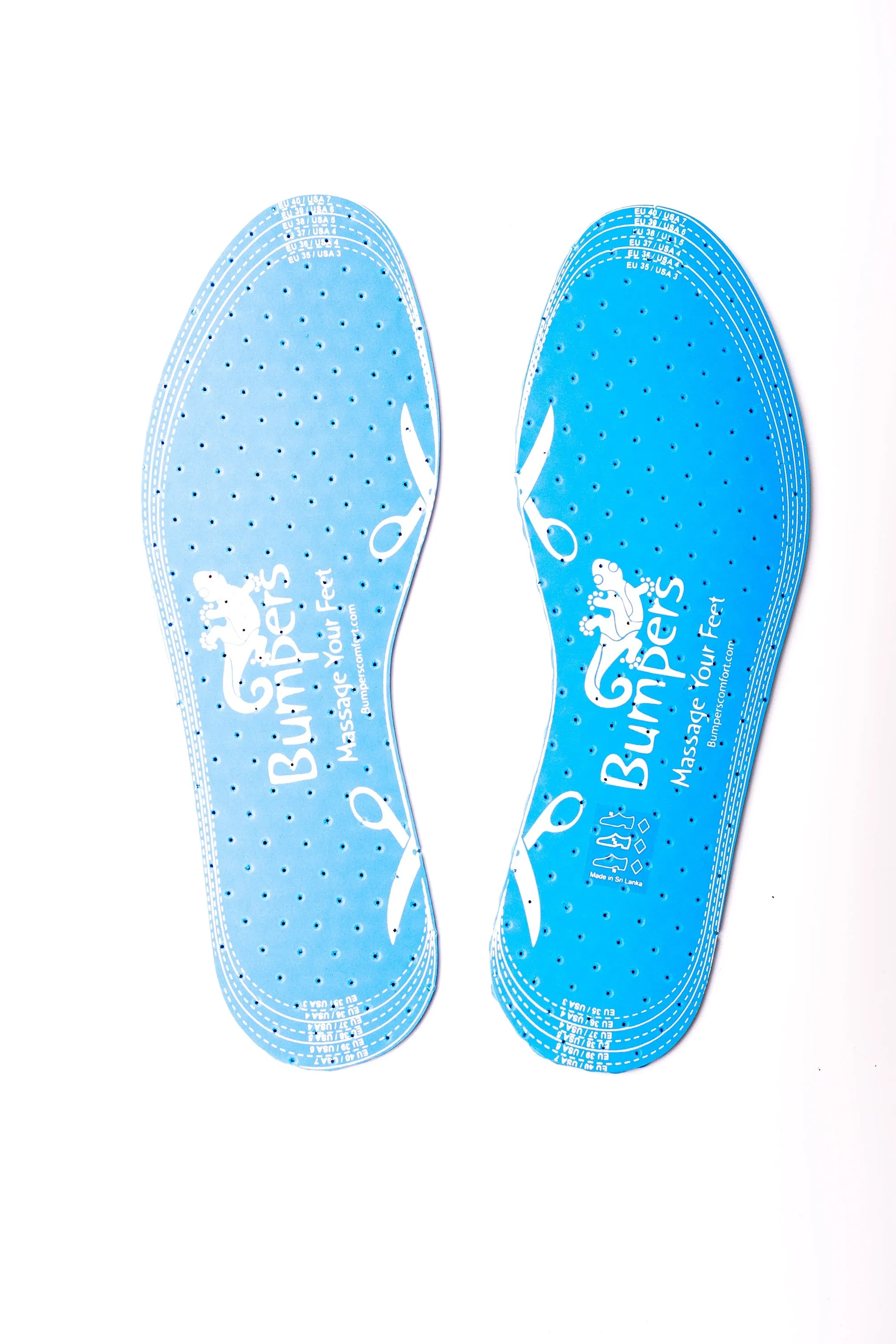 Bumpers Insoles - blue