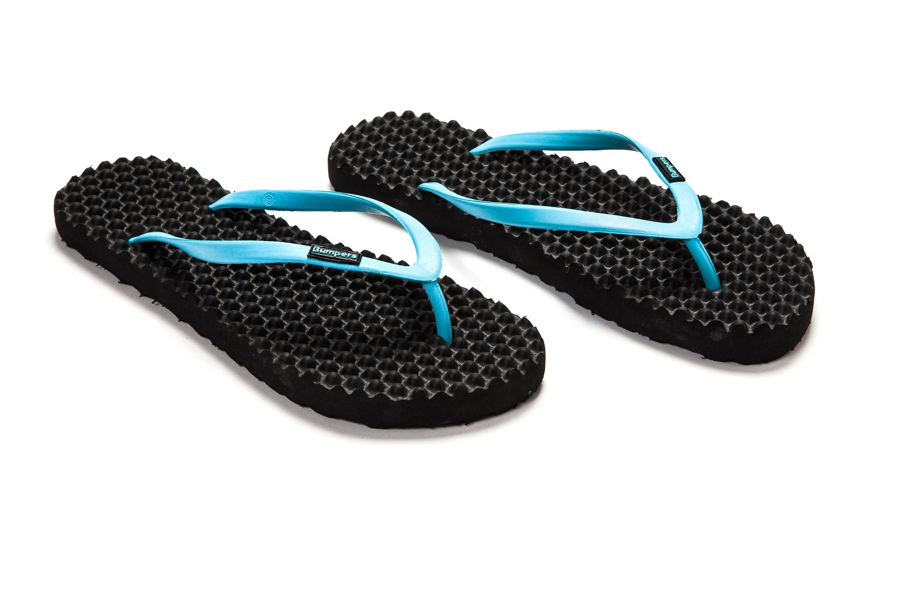 Bumpers slim // Black & light blue