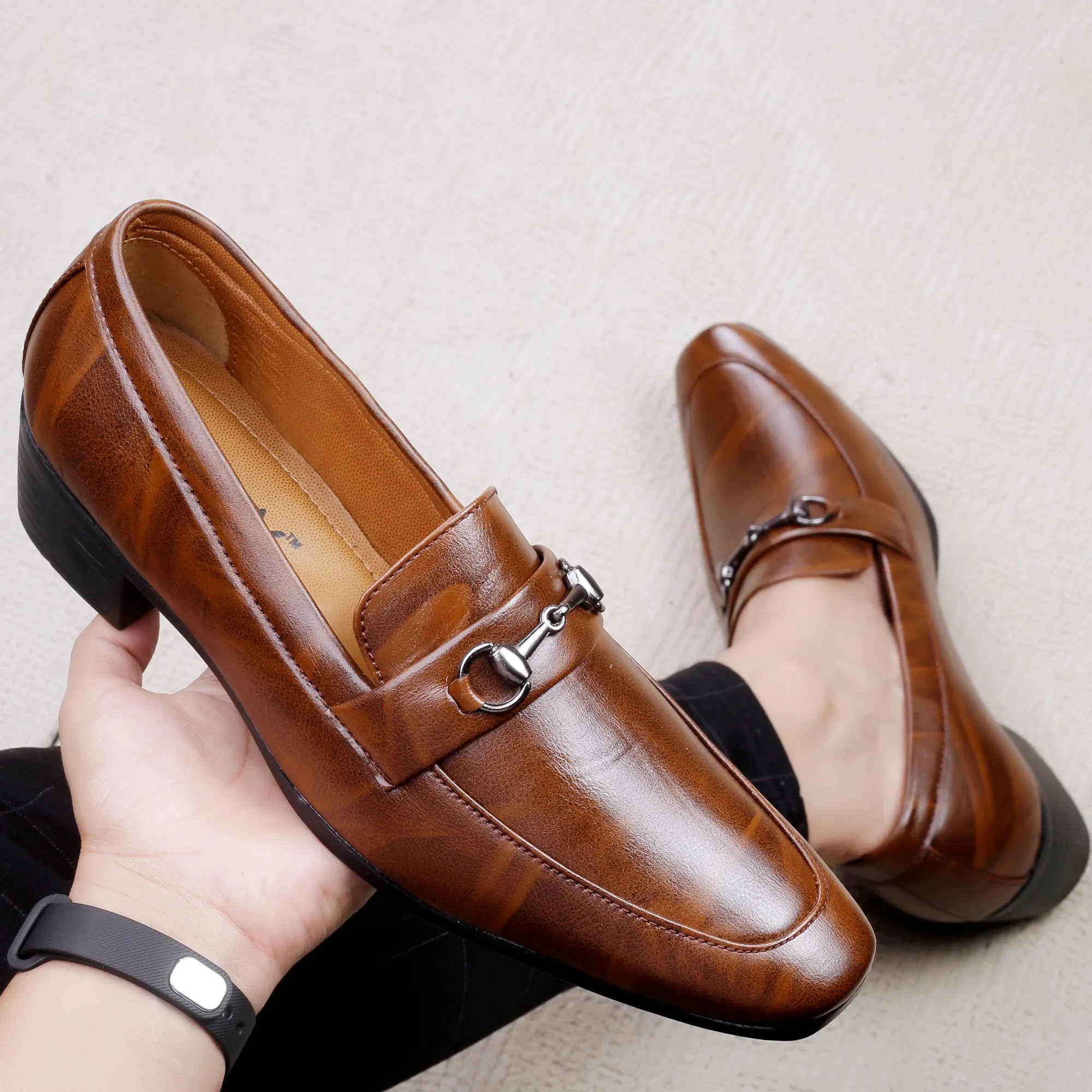 BXXY Height Increasing Loafer And Moccasins For Men