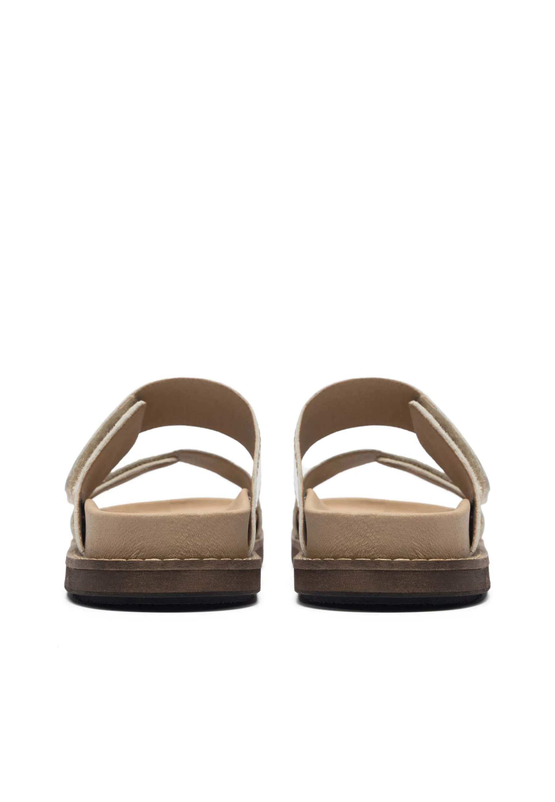 Caskimmi Yellow Patent Velcro Sandals