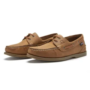 Chatham Deck II G2 Premium Leather Boat Shoes - Walnut