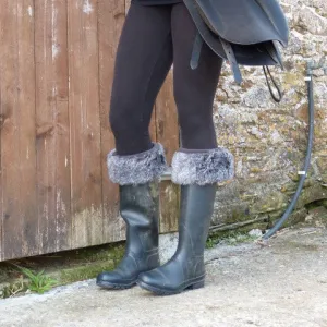 Chinchilla Boot Cuffs