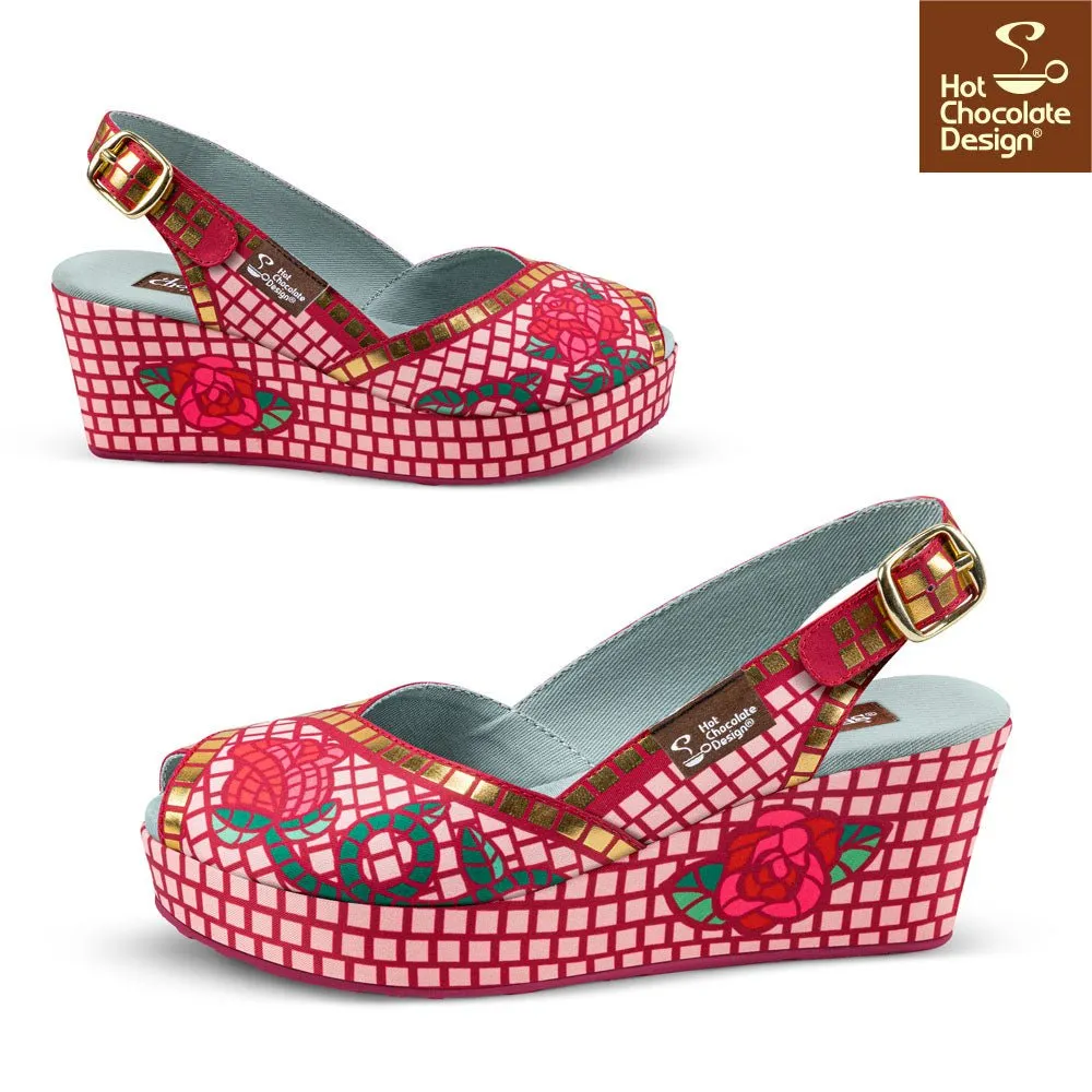 Chocolaticas® MOSAIC GARDEN Women's Sandal