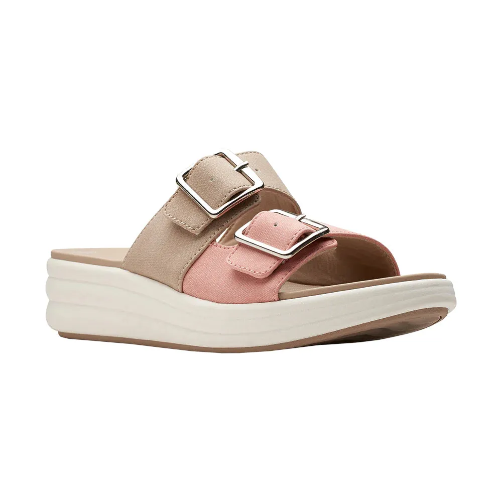 Clarks Drift Buckle Peach Combo 77850