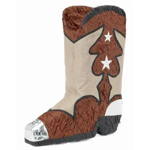 Cowboy Boot Piñata 18.5" | 1ct